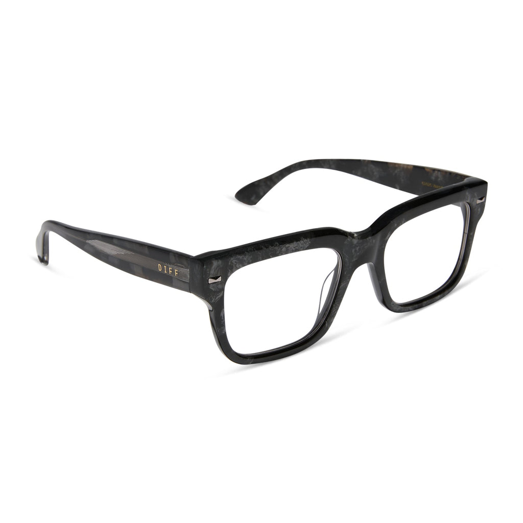 ALFIE - BLACK TORTOISE + GLASSES