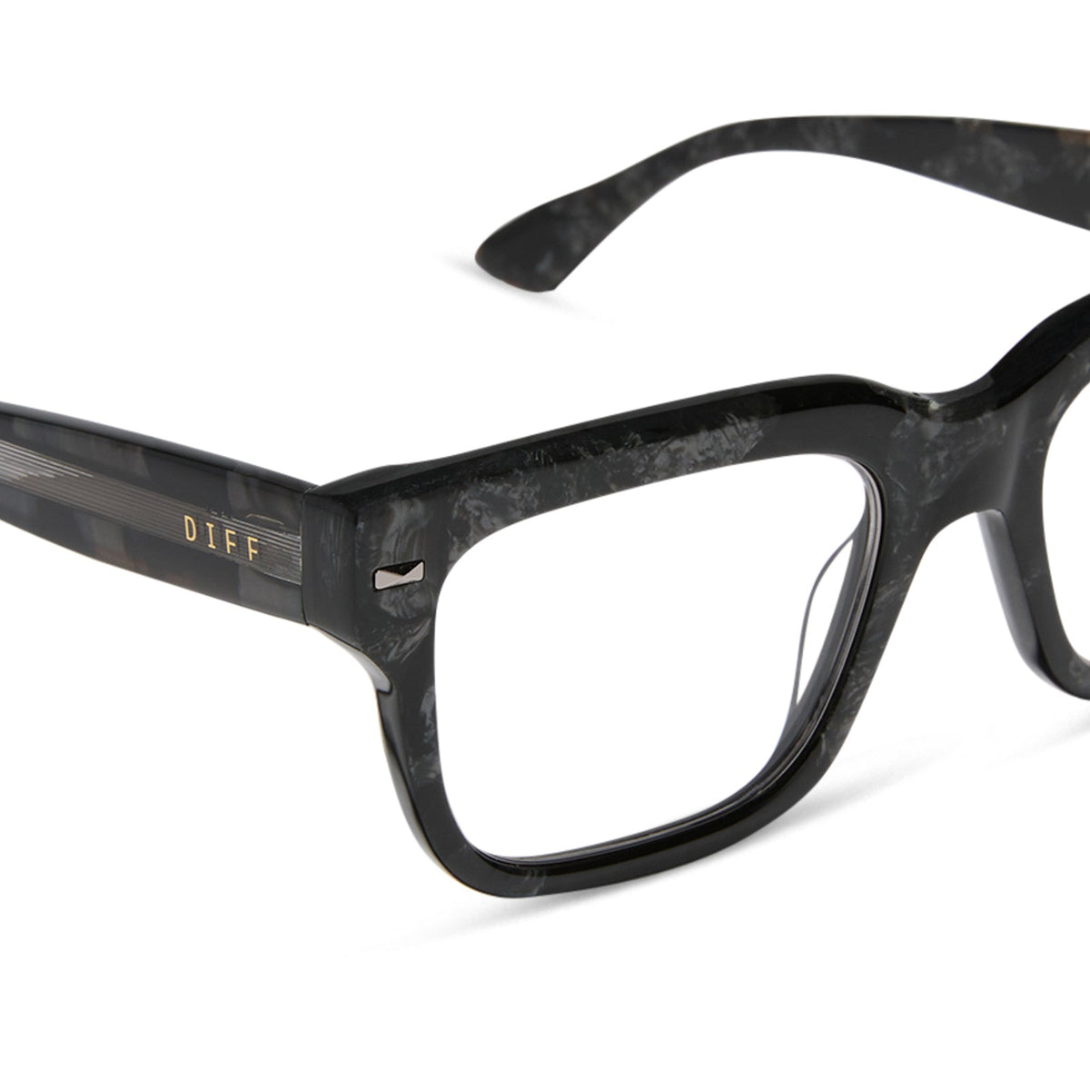 ALFIE - BLACK TORTOISE + GLASSES